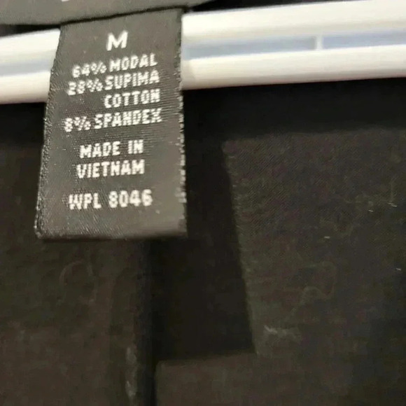 Alfani Black Maxi Dress in Medium cross over neck sleeveless chic look - Picture 3 of 6